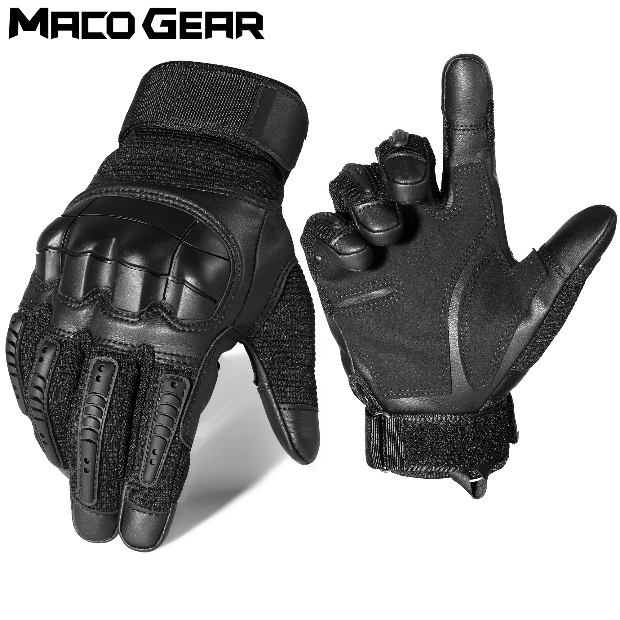 Motorcycle Gear Cycle - Tactical Gloves Touch Screen PU Leather