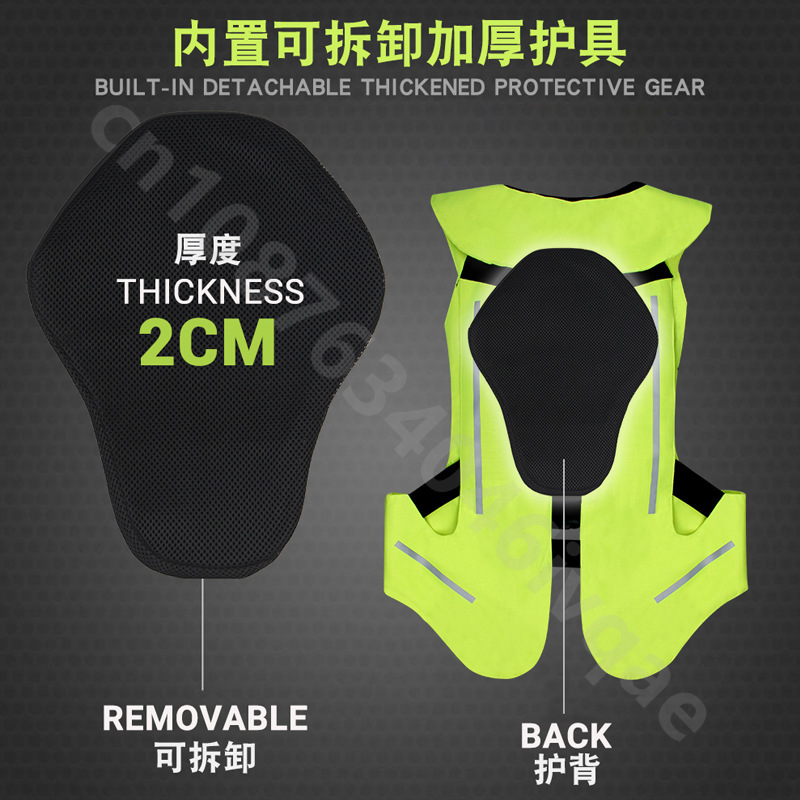 Motorcycle Rider Protective Ve - Motorcycle Gear With Airbag reseña y precio