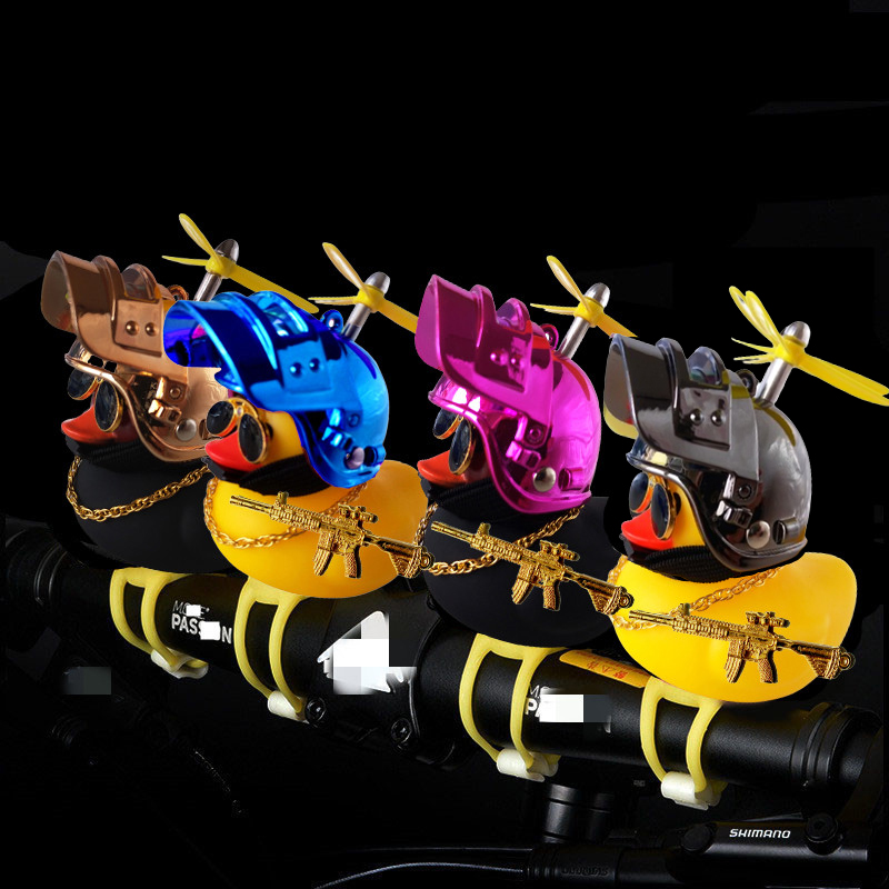Car Cute Little Yellow Duck Wi - Motorcycle Gear Yellow reseña y precio