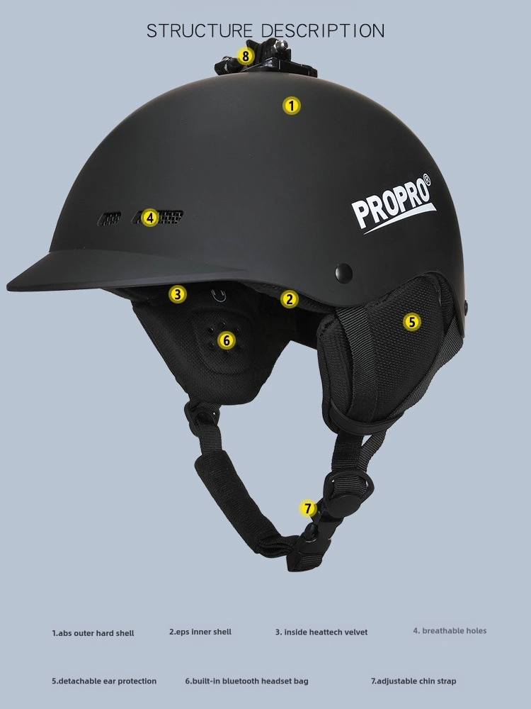 Ski helmet men's Motorcycle He - Motorcycle Gear Cycle reseña y precio