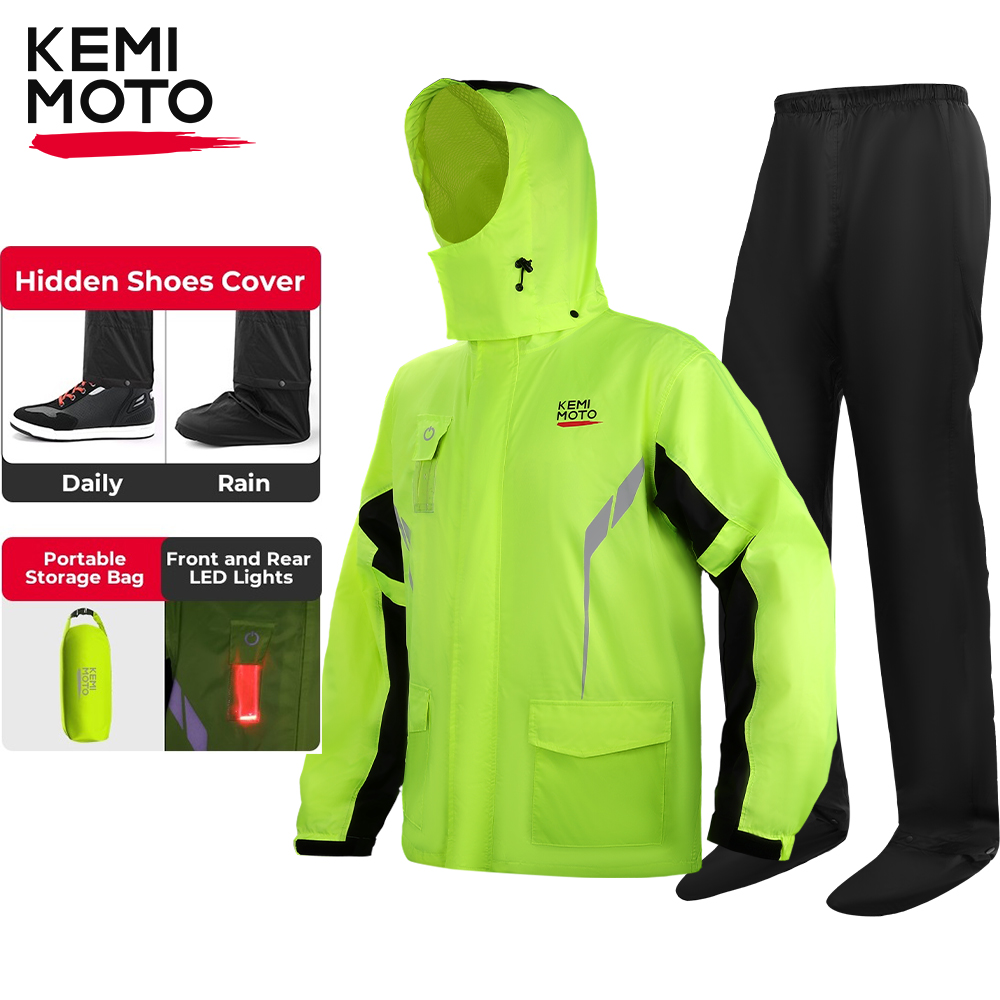 KEMIMOTO Unisex Waterproof Rai - Motorcycle Gear Cycle reseña y precio