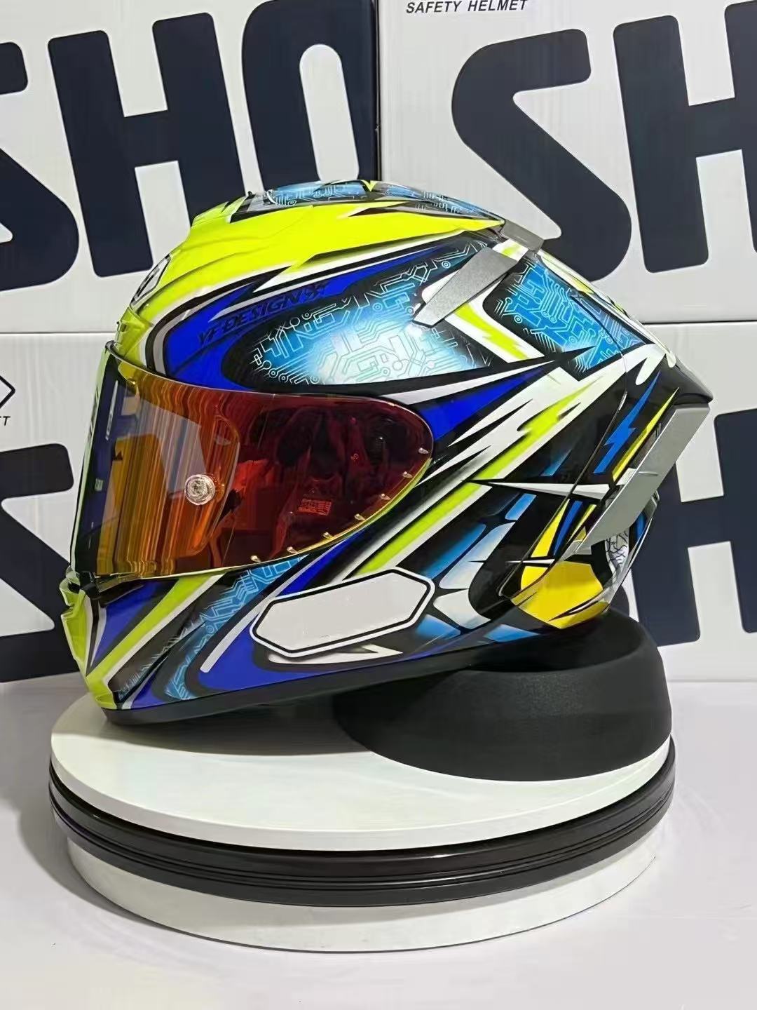 Full Face Motorcycle helmet X1 - Motorcycle Gear Yellow reseña y precio