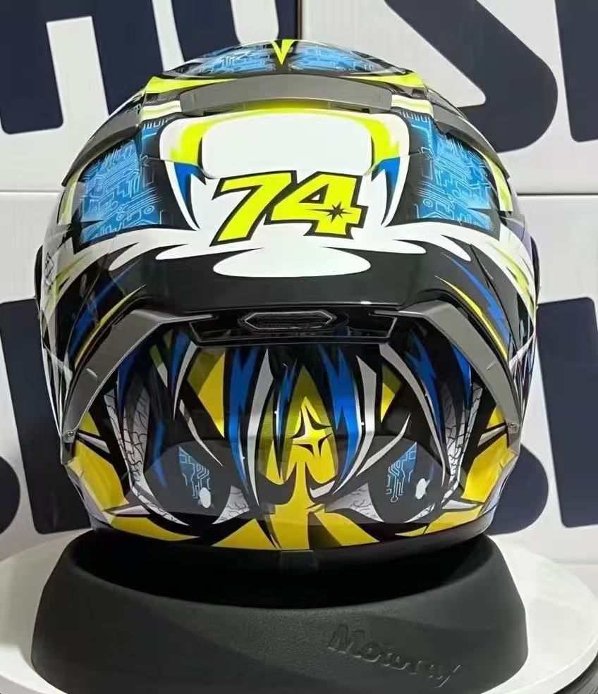 Full Face Motorcycle helmet X1 - Motorcycle Gear Yellow reseña y precio