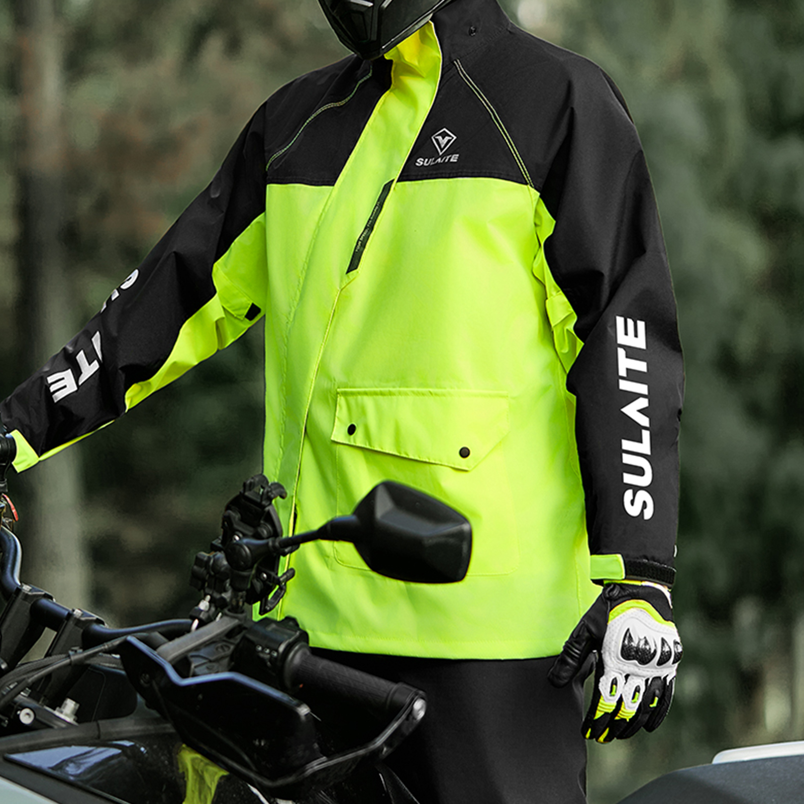 Motorcycle Rain Suit for Men & - Motorcycle Gear Cycle reseña y precio