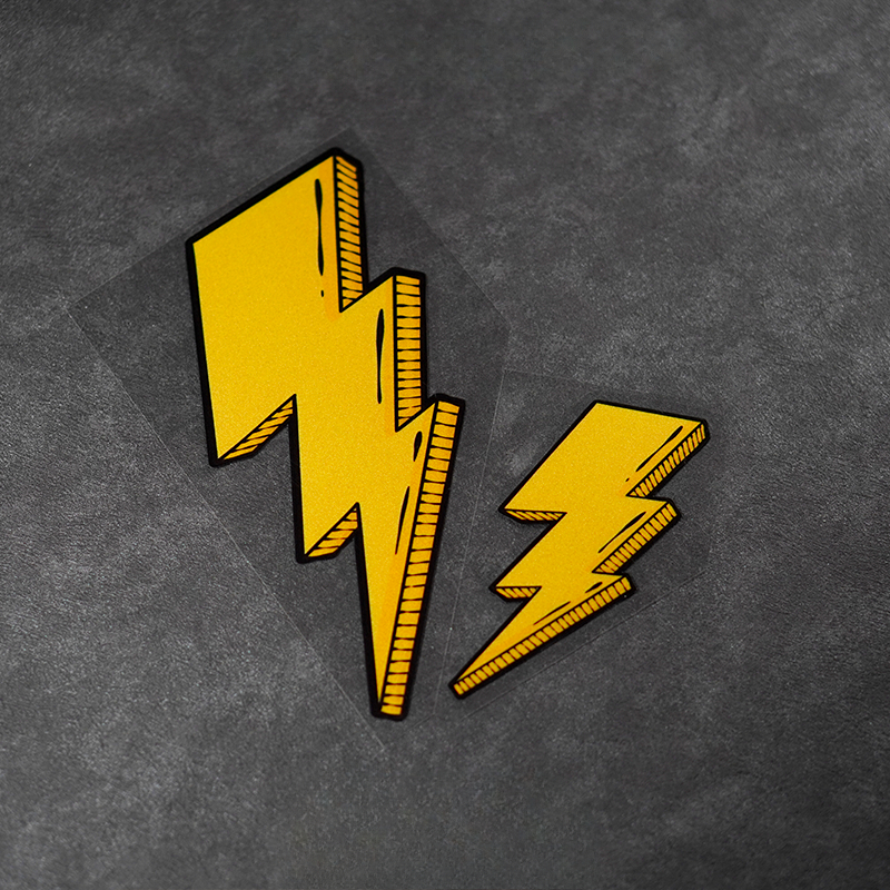 1PC Yellow Lightning Motorcycl - Motorcycle Gear Yellow reseña y precio