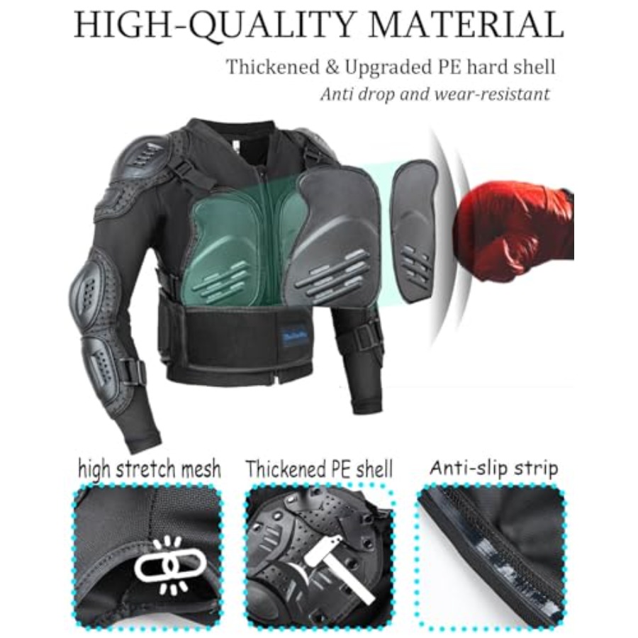 Motorcycle Jacket Armor Suit-D - Motorcycle Gear Cycle reseña y precio