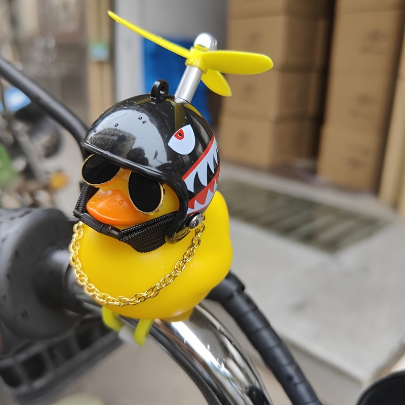 1PC cute yellow duck decoratio - Motorcycle Gear Yellow reseña y precio