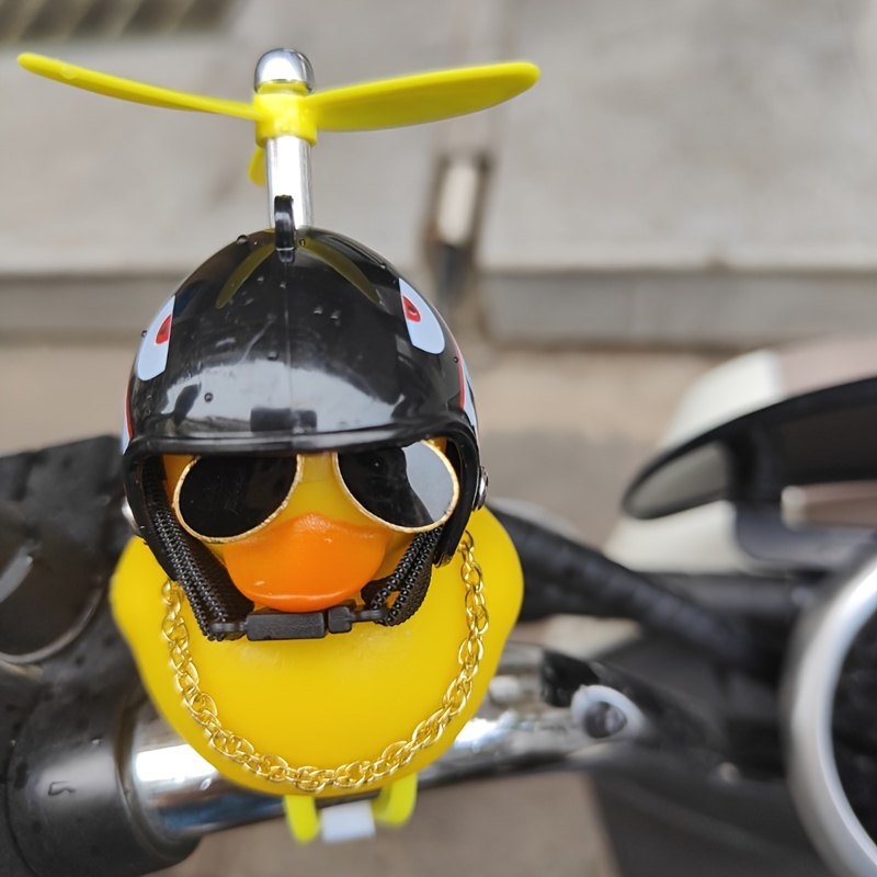 1PC cute yellow duck decoratio - Motorcycle Gear Yellow reseña y precio