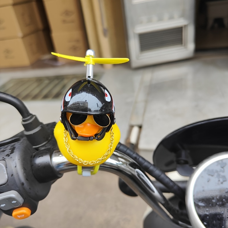 1PC cute yellow duck decoratio - Motorcycle Gear Yellow reseña y precio