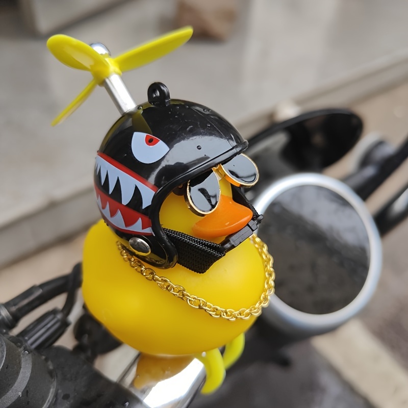 1PC cute yellow duck decoratio - Motorcycle Gear Yellow reseña y precio