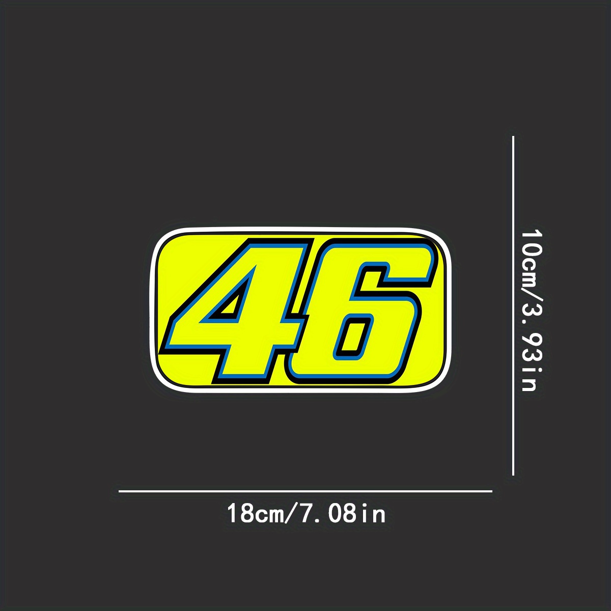 1PC Fluorescent Yellow Racing  - Motorcycle Gear Yellow reseña y precio