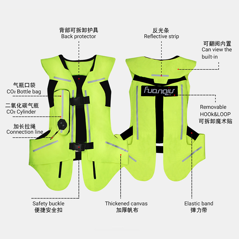 Huanqiu Second-Generation Airb - Motorcycle Gear With Airbag reseña y precio